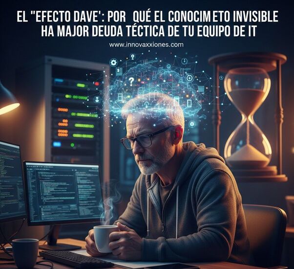 El "Efecto Dave": Por qué el conocimiento invisible es la mayor deuda técnica de tu equipo de IT